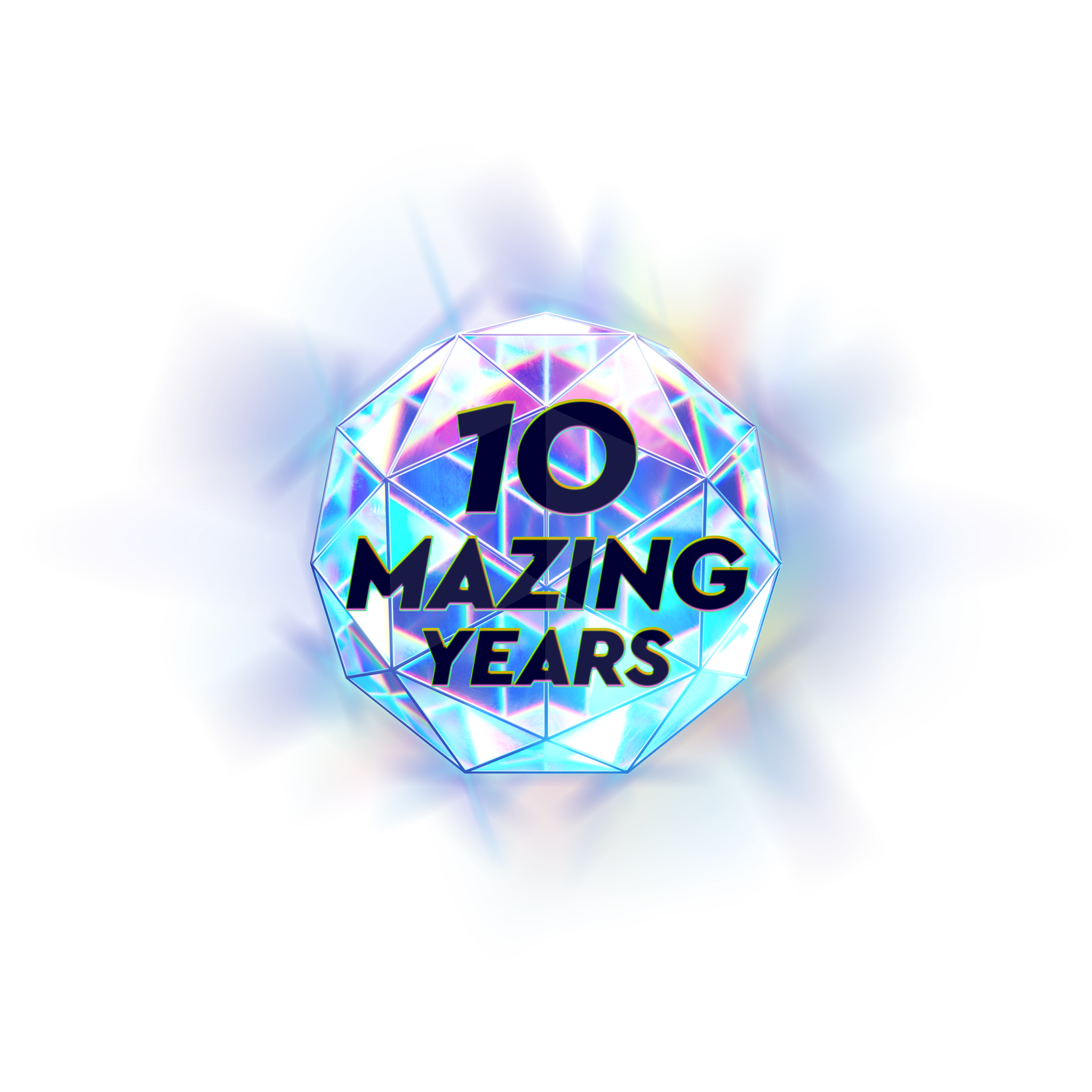 10 Mazing Years Crystal Screen Layer